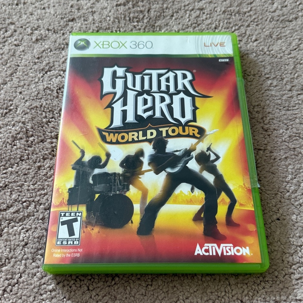Guitar Hero World Tour | XBOX 360 | Vintage Video Game